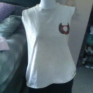 cut off volleyball tank top